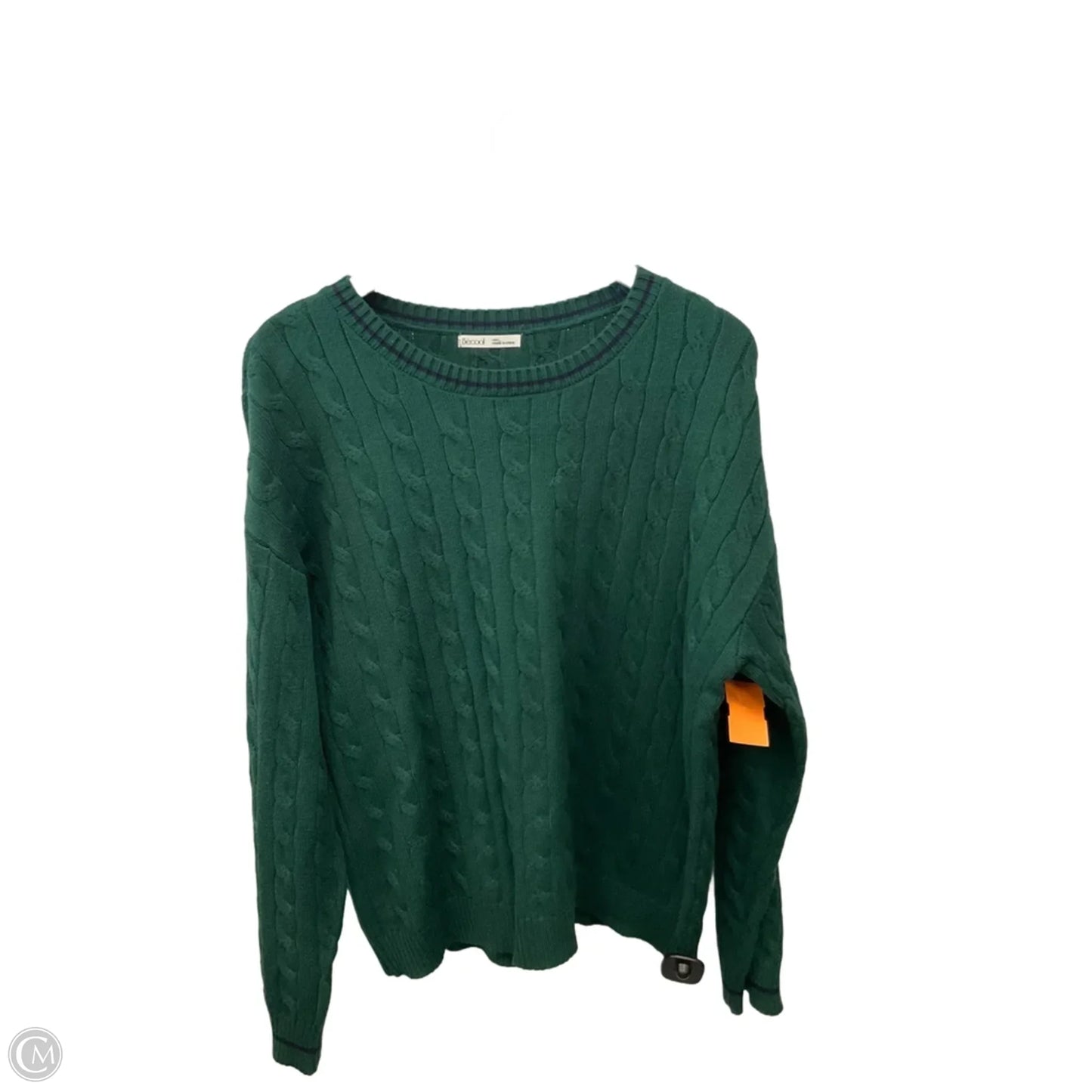 Sweater By Be Cool In Green, Size: L