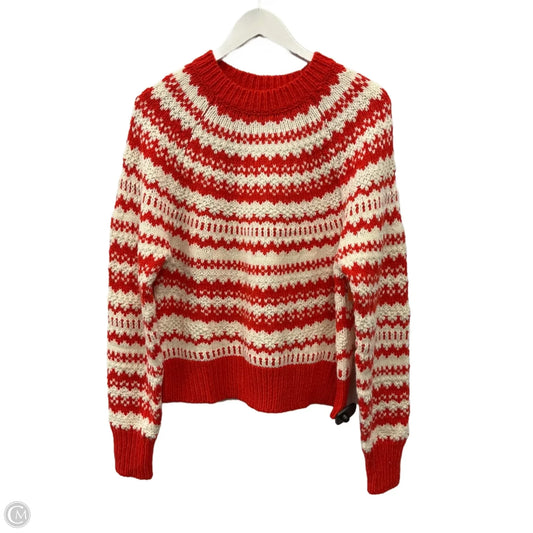 Sweater By American Eagle In Red, Size: M