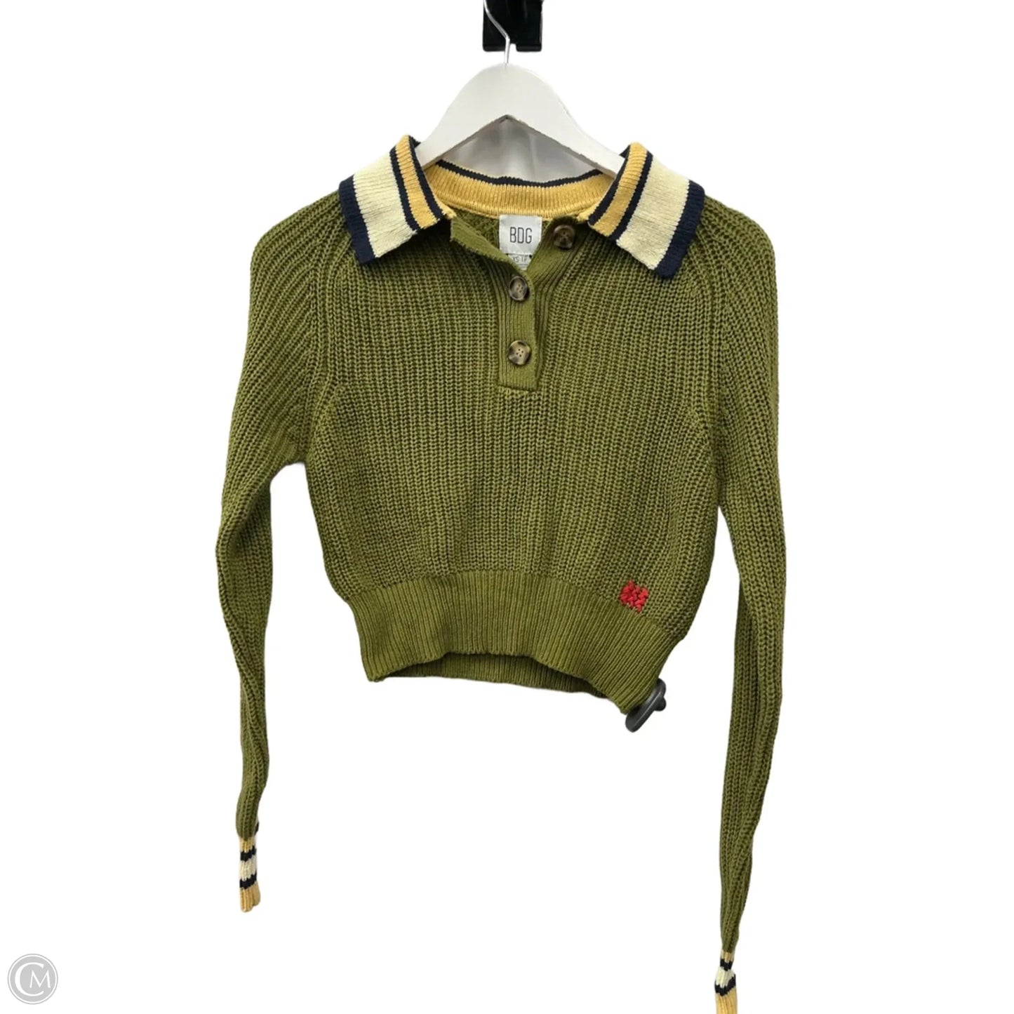 Sweater By Bdg In Green, Size: Xs