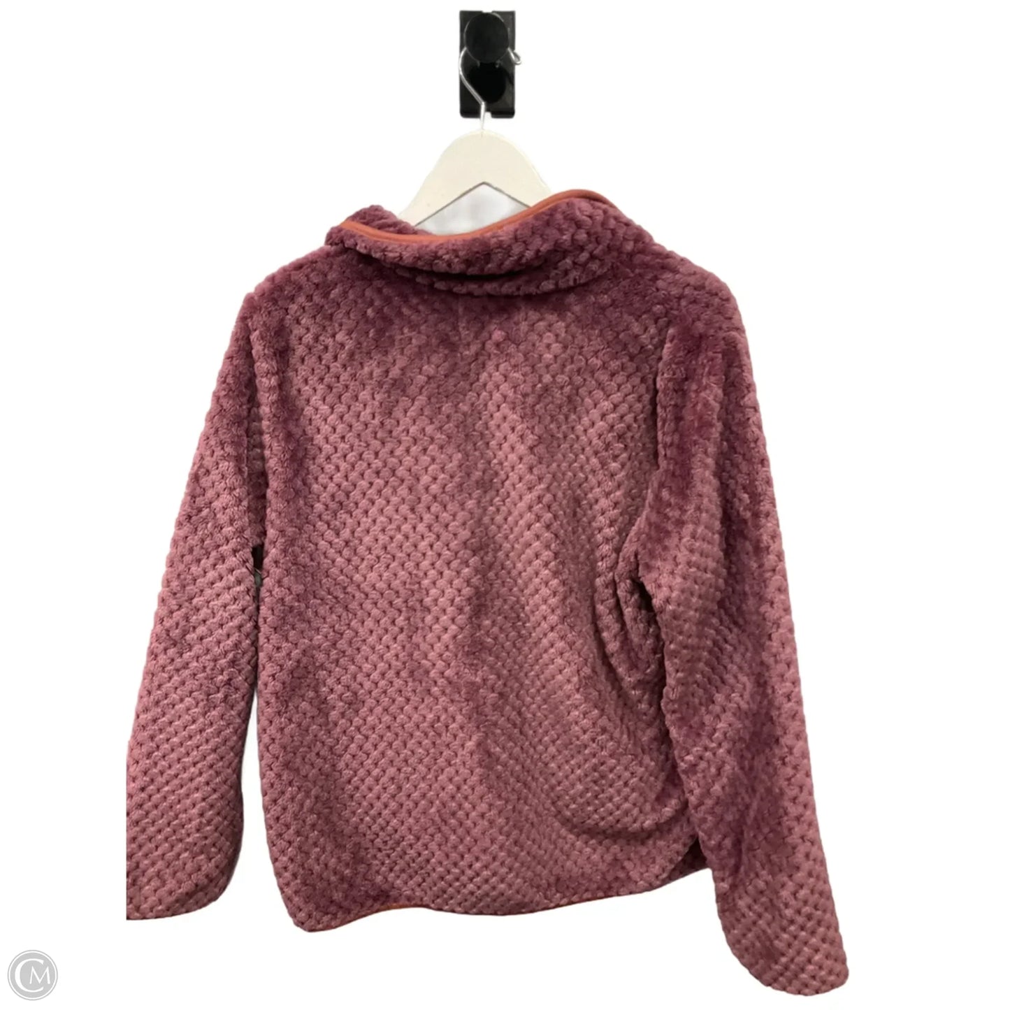 Jacket Faux Fur & Sherpa By Simply Southern In Purple, Size: L