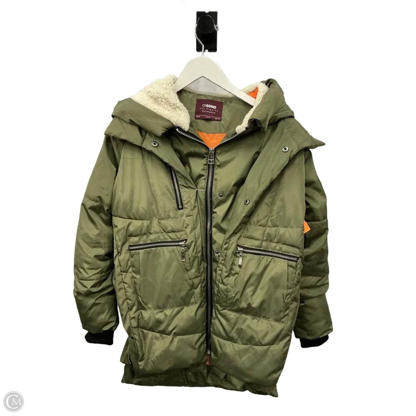 Jacket Other By Ci Sono In Green, Size: Xs