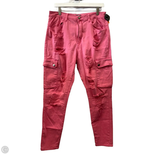 Pants Other By Fashion Nova In Pink, Size: 14