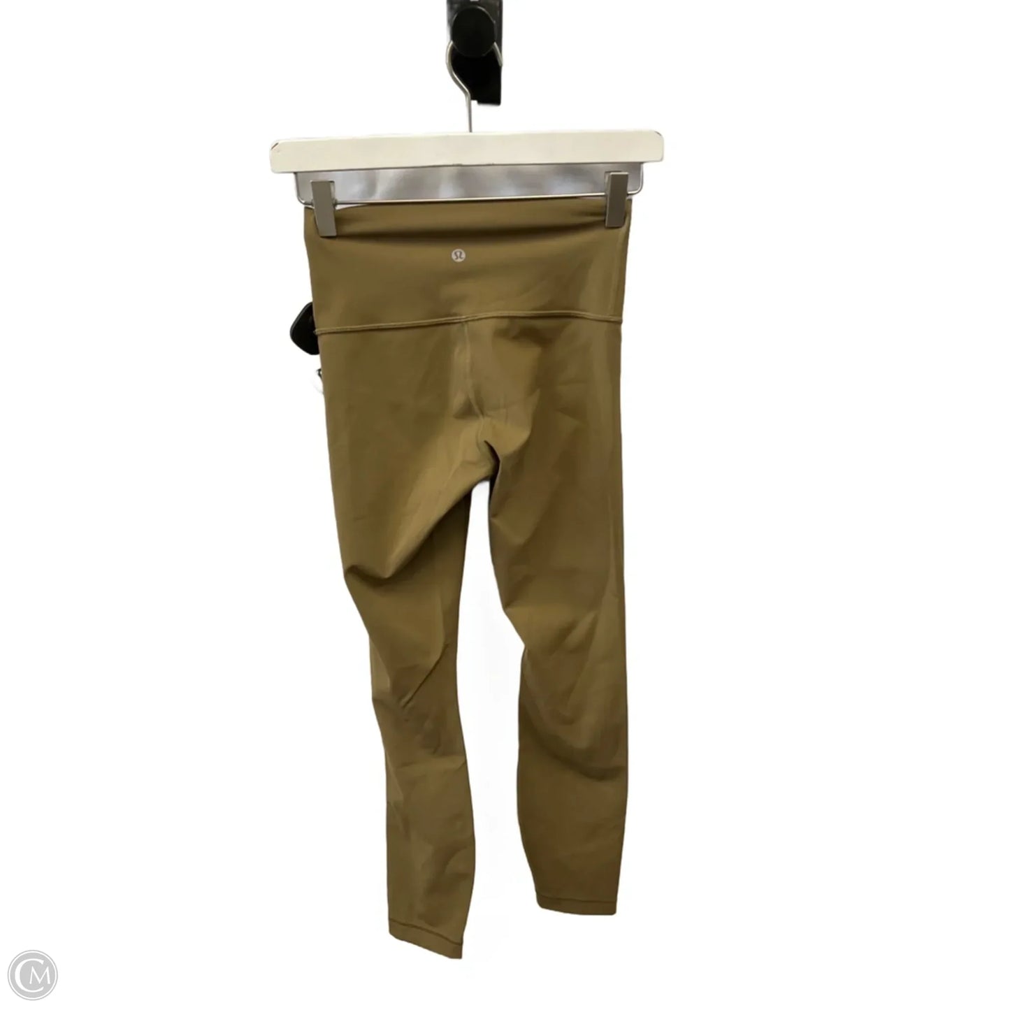 Athletic Leggings By Lululemon In Gold, Size: 4