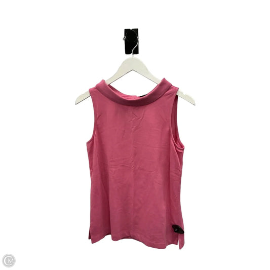 Top Sleeveless By Talbots In Pink, Size: S