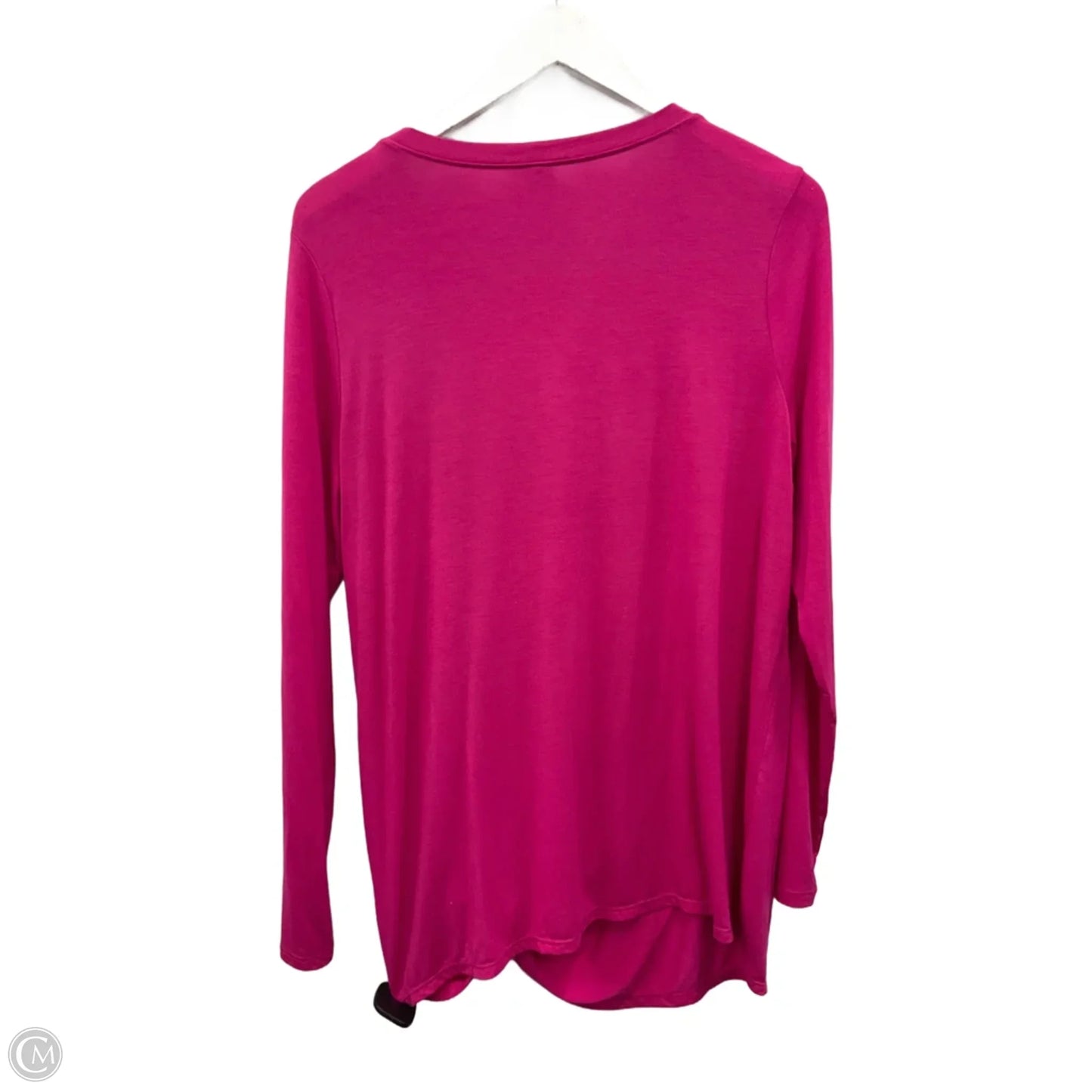 Athletic Top Long Sleeve Crewneck By Xersion In Pink, Size: L