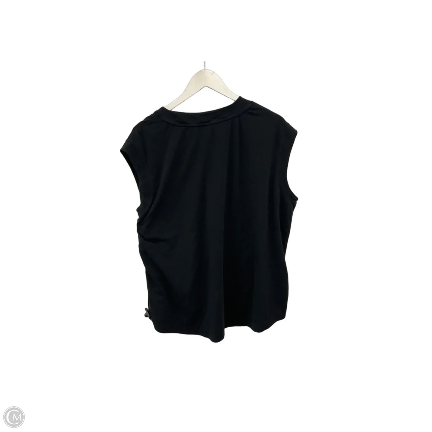 Athletic Top Short Sleeve By Athleta In Black, Size: 1x