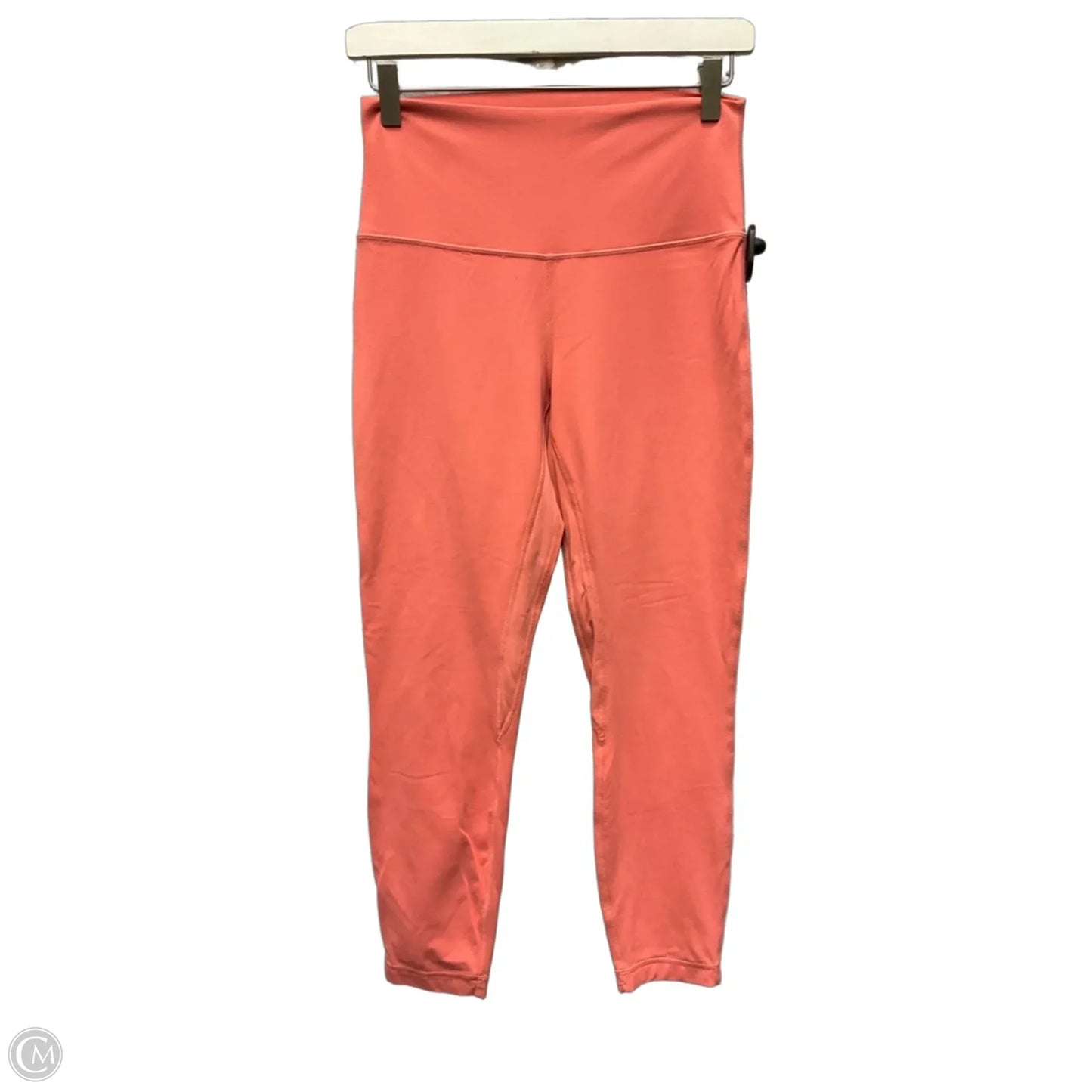 Athletic Leggings By Lululemon In Coral, Size: 8