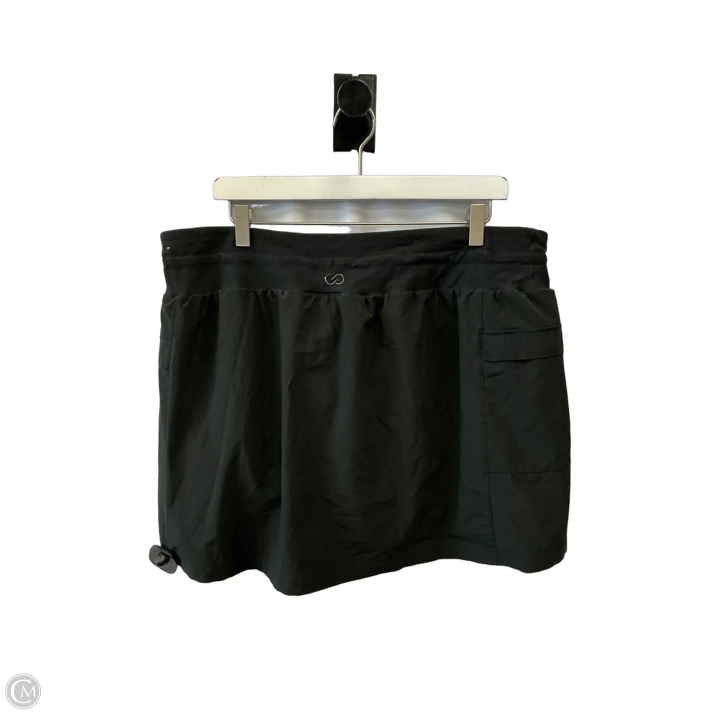 Athletic Skort By Calia In Black, Size: Xxl