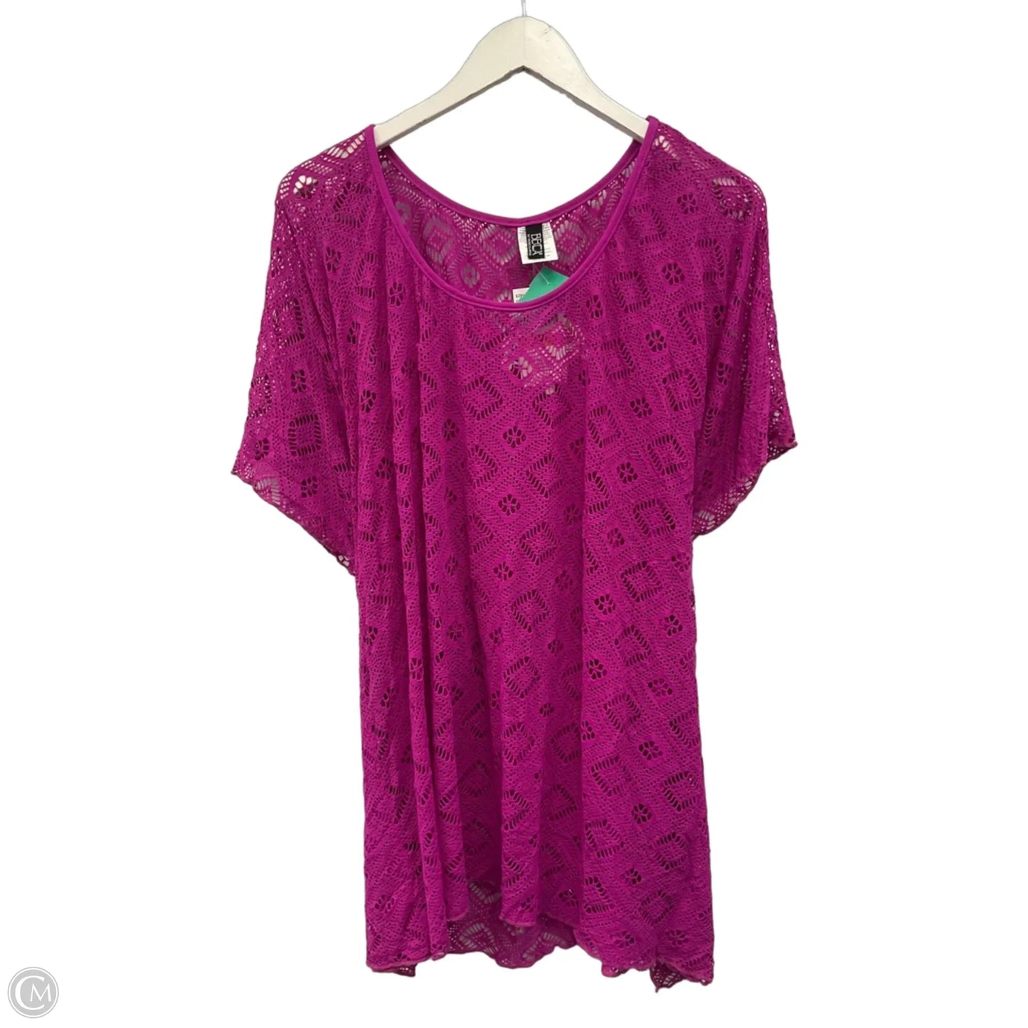 Swimwear Cover-up By Cmf In Purple, Size: S