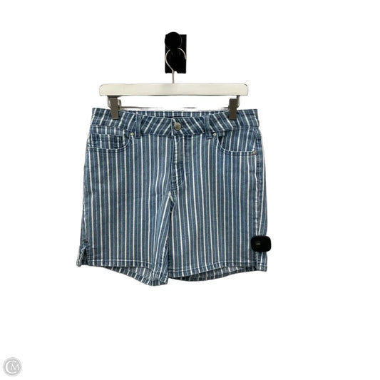 Shorts By D Jeans In Blue & White, Size: 8
