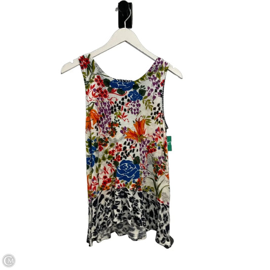 Top Sleeveless By Anthropologie In Multi-colored, Size: M