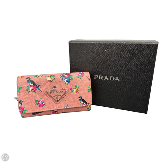 Key Chain Luxury Designer By Prada, Size: Small
