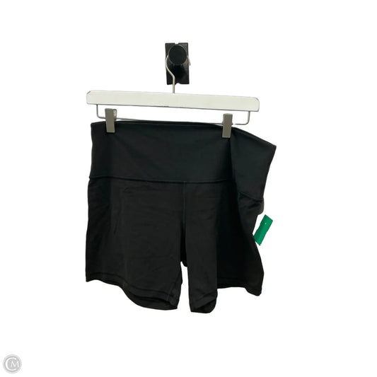 Athletic Shorts By Lululemon In Black, Size: Xl
