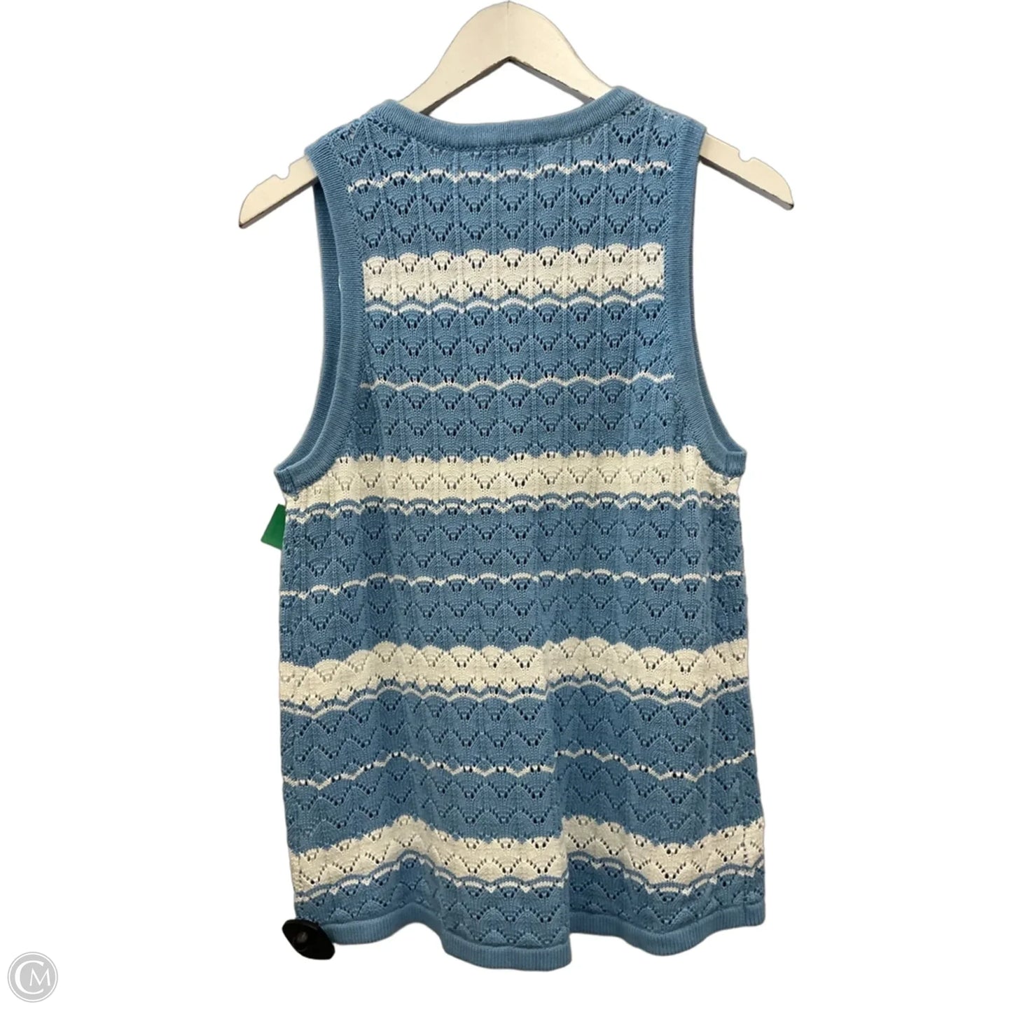 Skirt Set 2pc By Clothes Mentor In Blue & White, Size: 6