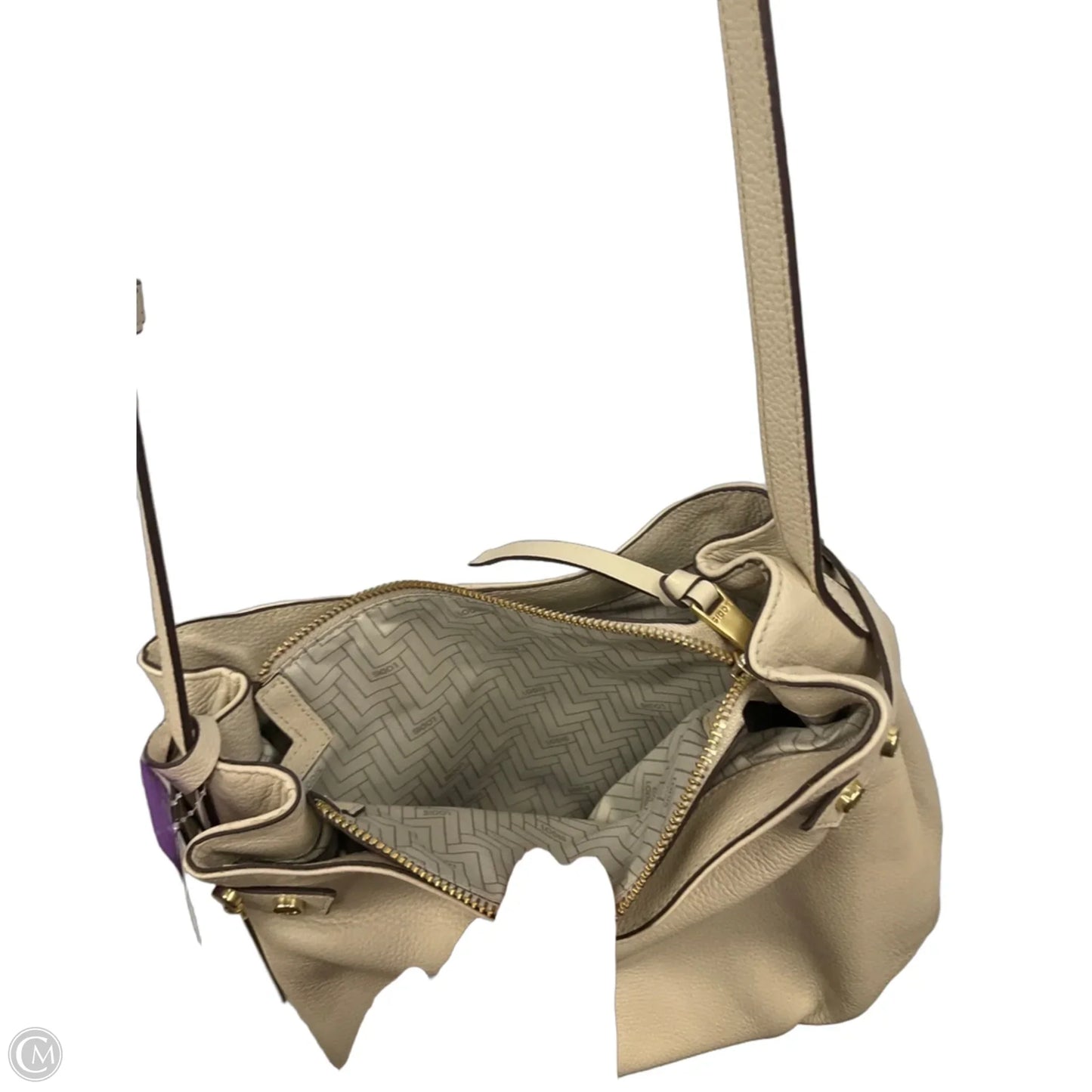 Crossbody Leather By Lodis, Size: Medium