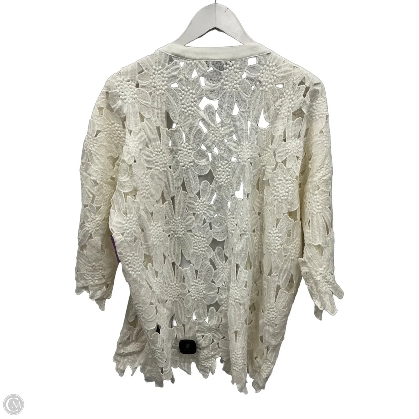 Cardigan By Pol In White, Size: S