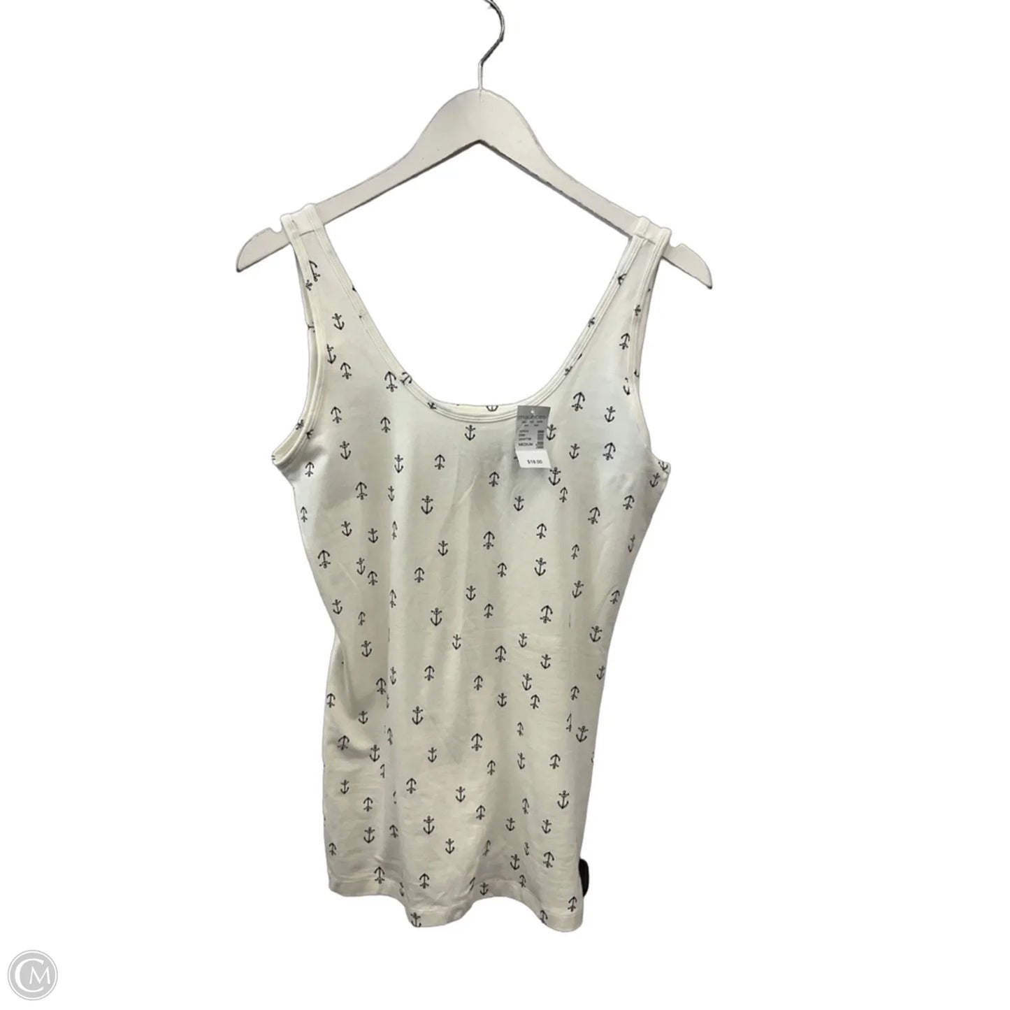 Top Sleeveless By Maurices In White, Size: M