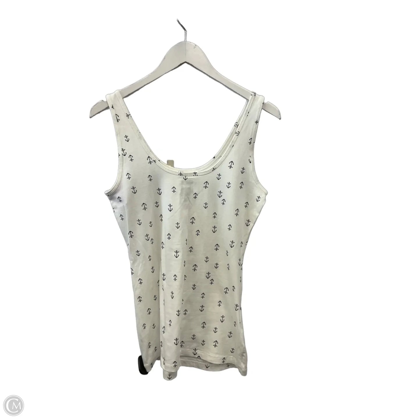 Top Sleeveless By Maurices In White, Size: M