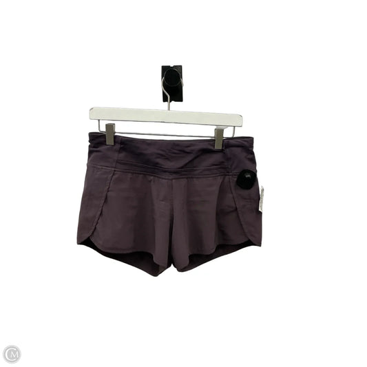 Athletic Shorts By Lululemon In Purple, Size: S