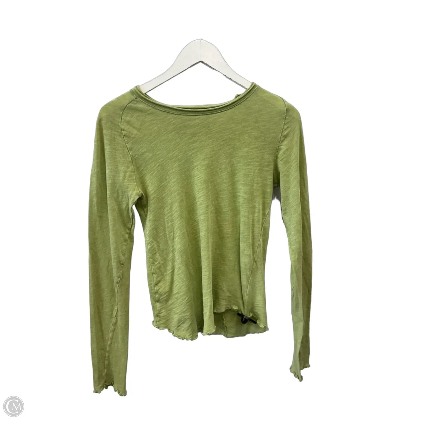 Top Long Sleeve By We The Free In Green, Size: M