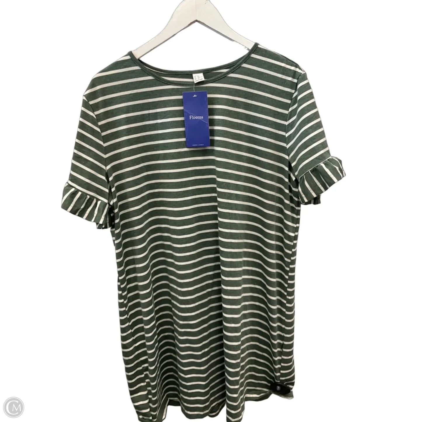 Dress Casual Midi By Clothes Mentor In Green, Size: Xxl