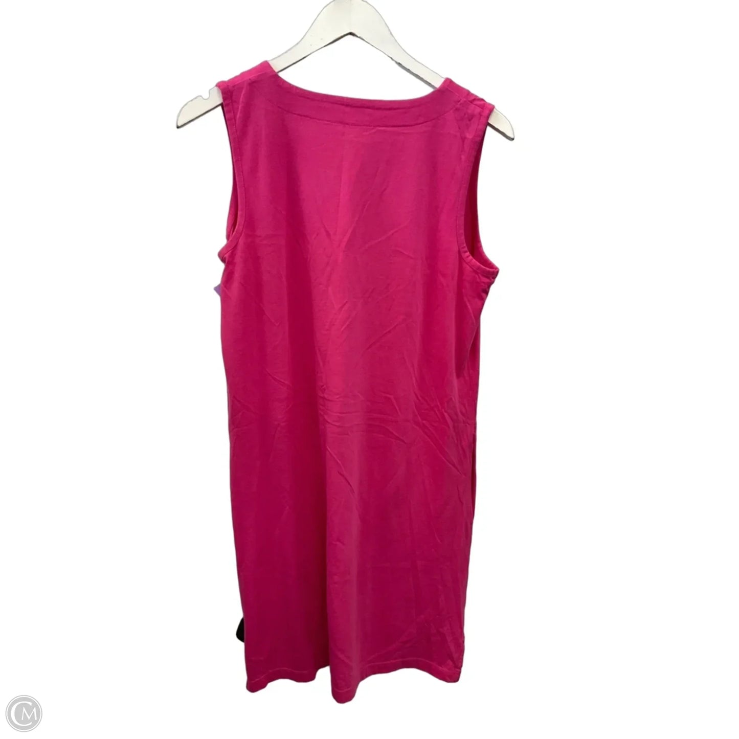 Dress Casual Midi By Lands End In Pink, Size: S