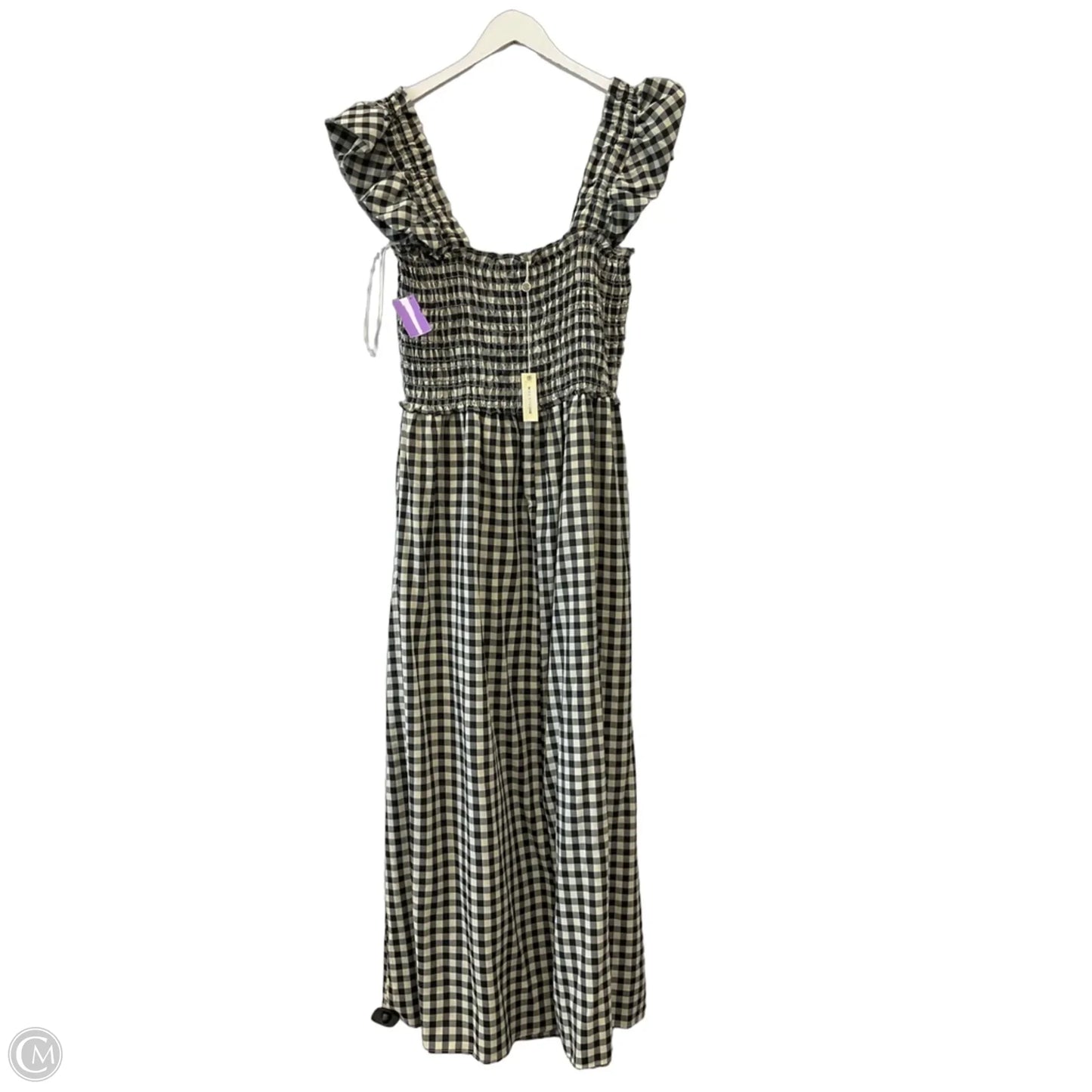 Dress Casual Maxi By Max Studio In Black & Cream, Size: Xl