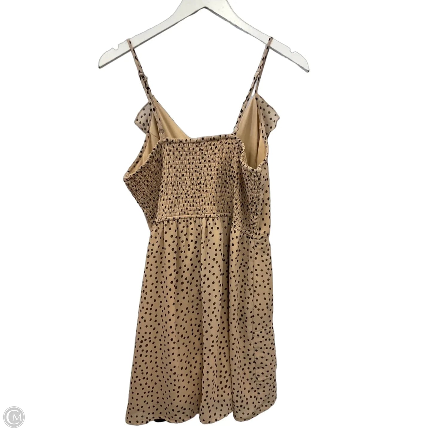 Dress Casual Short By Japna In Tan, Size: L