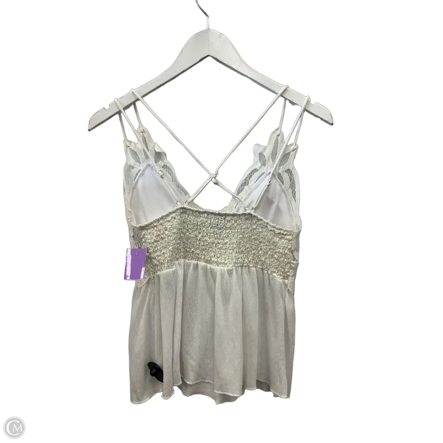 Top Sleeveless By Rue 21 In White, Size: M