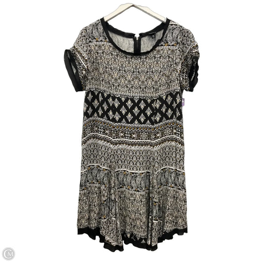 Dress Casual Midi By Torrid In Black & White, Size: L