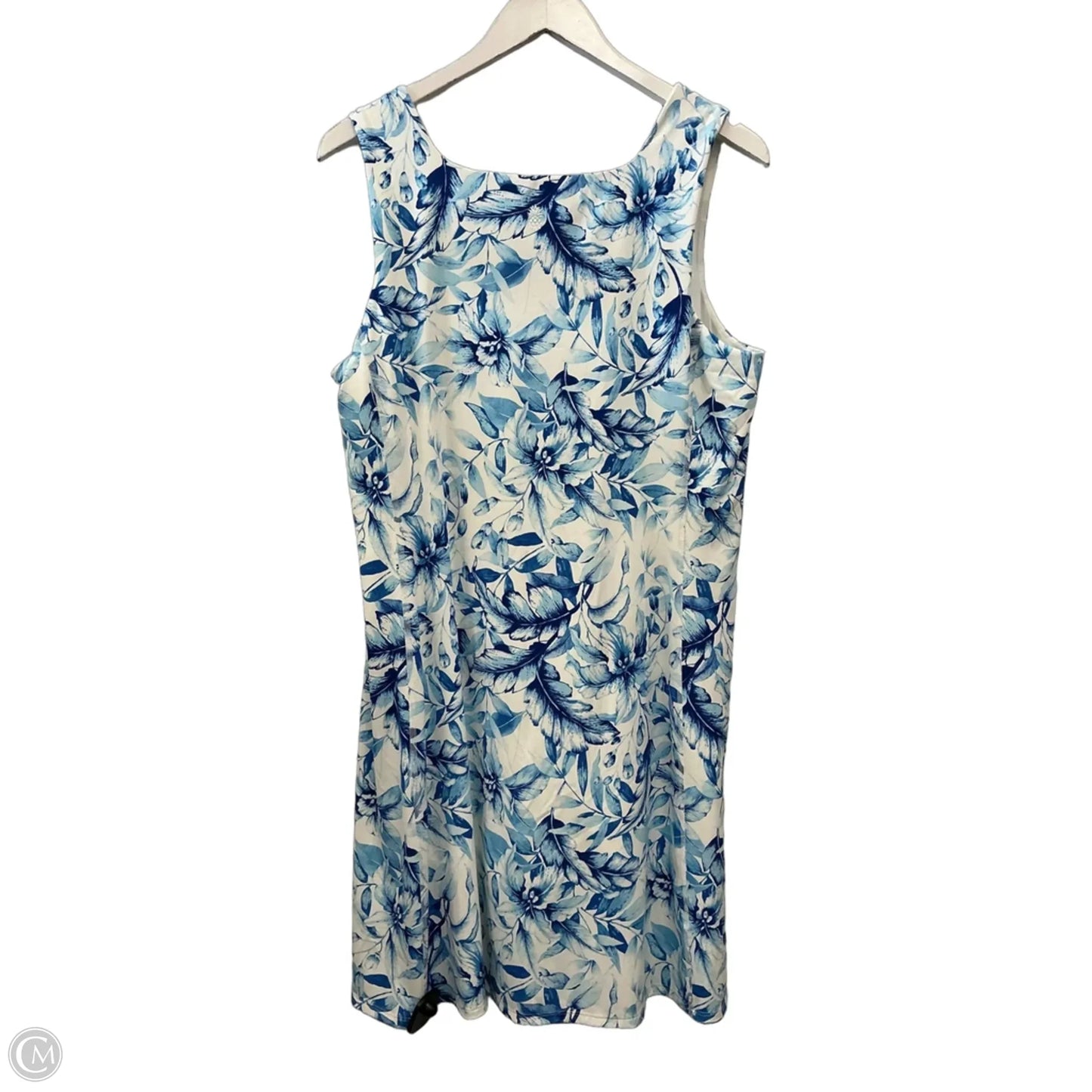 Athletic Dress By Tommy Bahama In Blue & White, Size: L