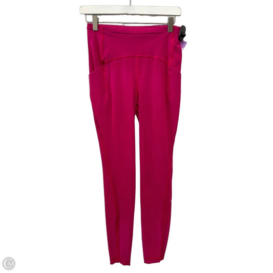 Athletic Leggings By Lululemon In Pink, Size: S