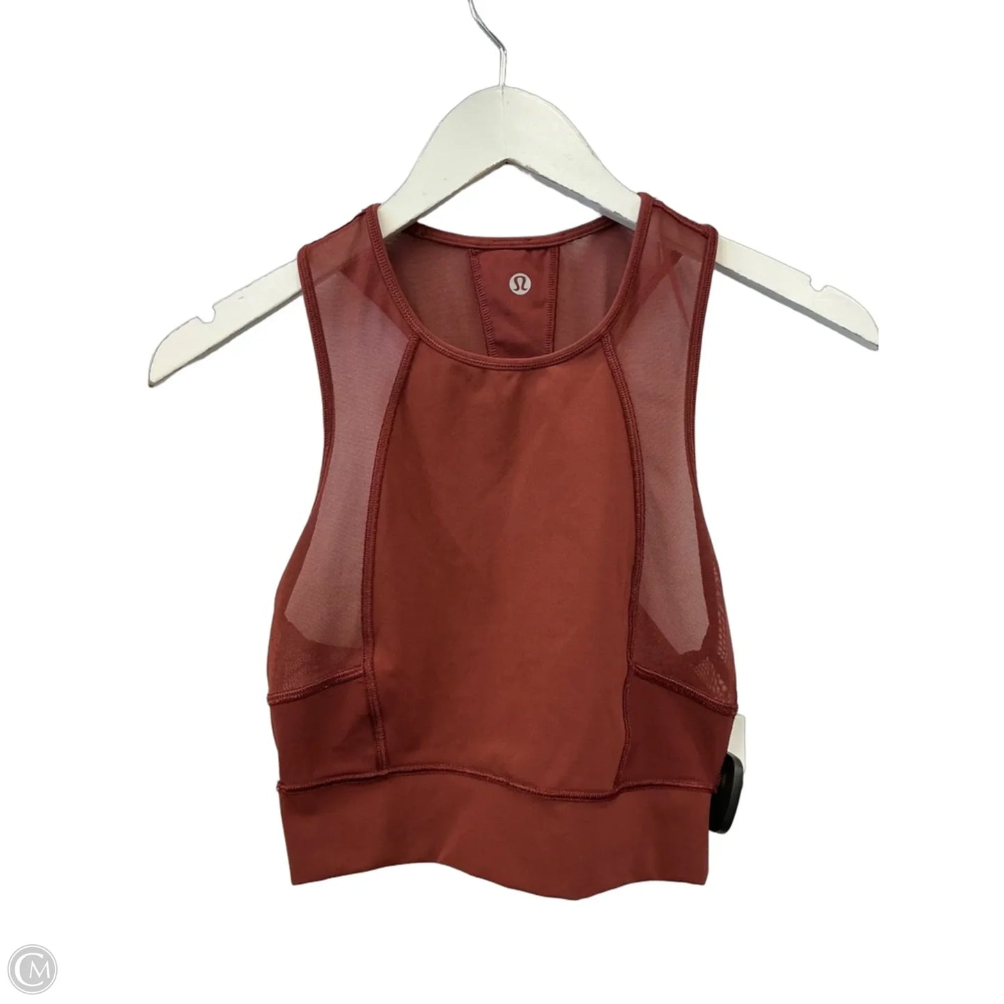 Athletic Tank Top By Lululemon In Orange, Size: S