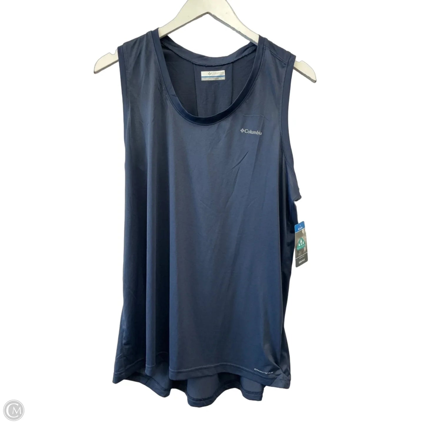 Athletic Tank Top By Columbia In Blue, Size: Xl