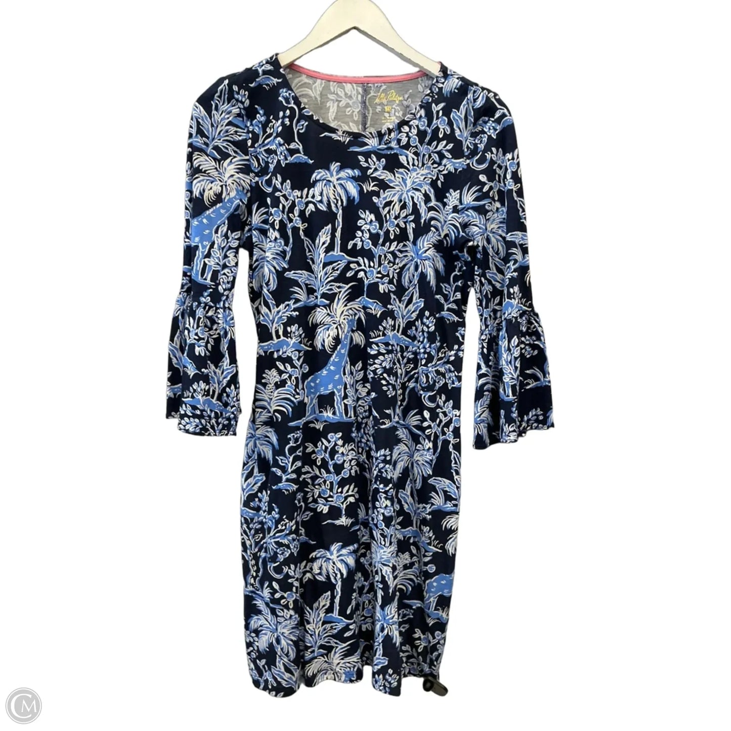 Dress Casual Midi By Lilly Pulitzer In Blue, Size: S
