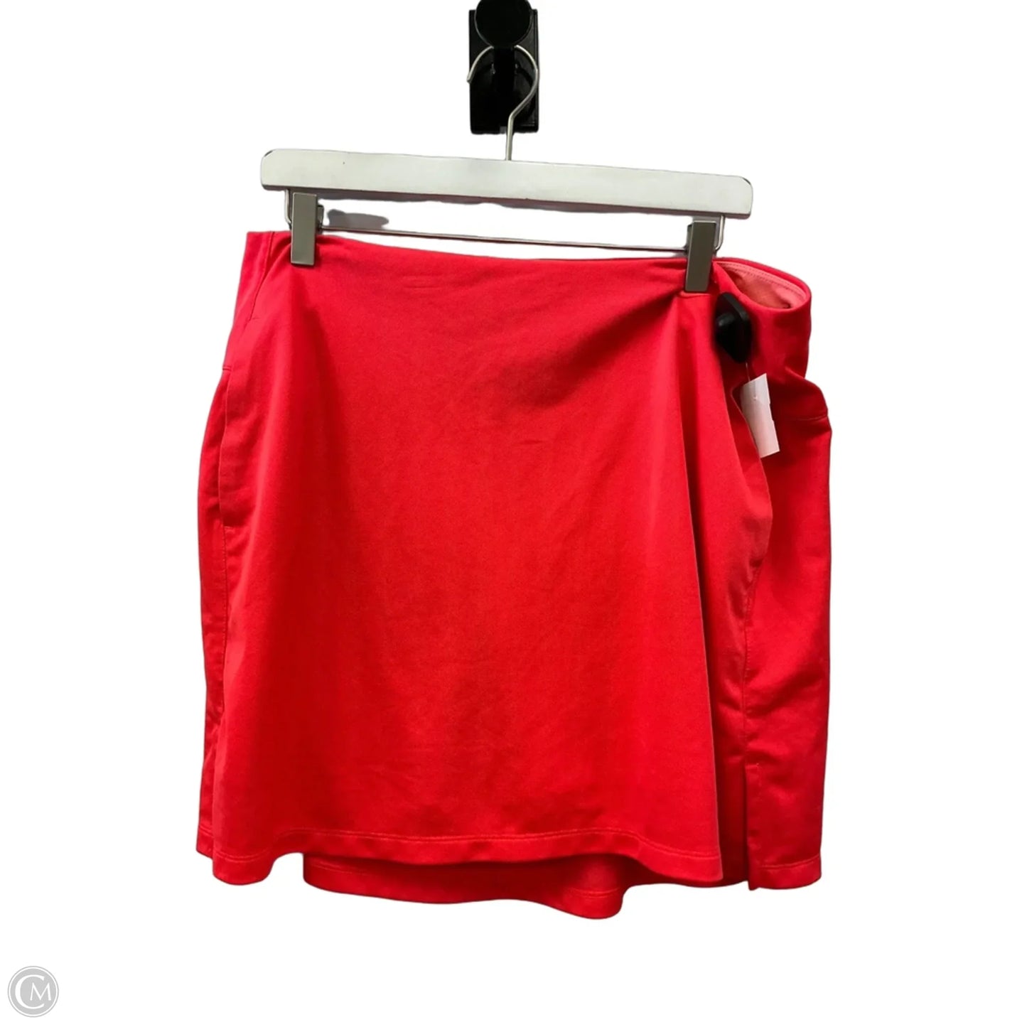 Athletic Skort By Nike Apparel In Orange, Size: Xl