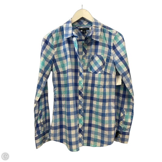 Top Long Sleeve By Tommy Hilfiger In Blue, Size: S