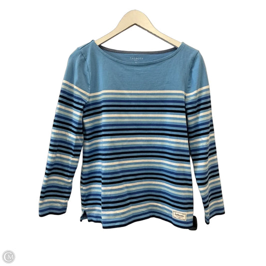 Top Long Sleeve By Talbots In Blue, Size: Mp