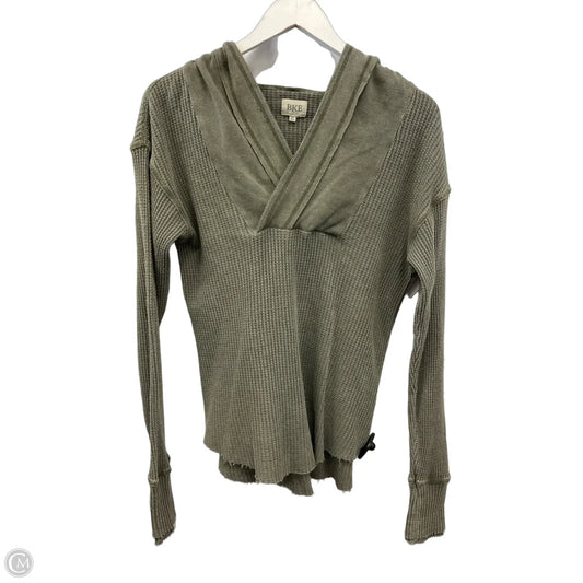 Top Long Sleeve By Bke In Green, Size: Xs