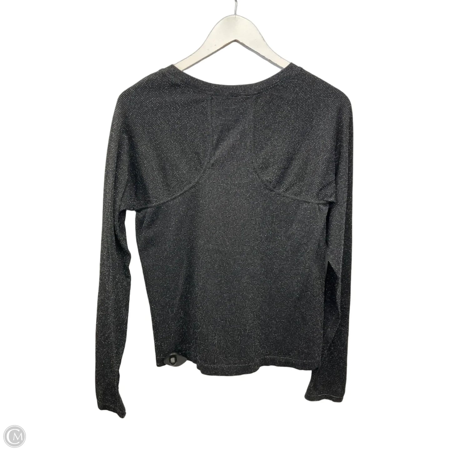 Athletic Top Long Sleeve Crewneck By Clothes Mentor In Black, Size: M