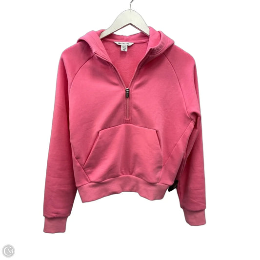 Athletic Sweatshirt Hoodie By Athleta In Pink, Size: Xxs