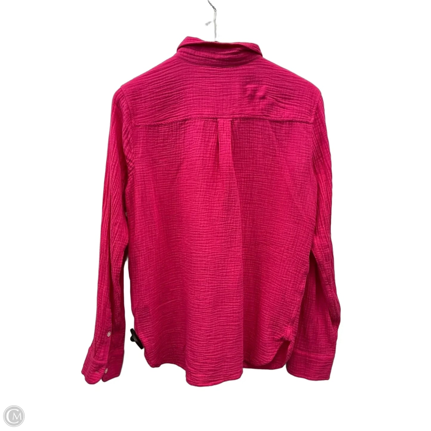 Top Long Sleeve By J. Crew In Pink, Size: M