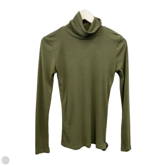 Top Long Sleeve By Derek Heart In Green, Size: M