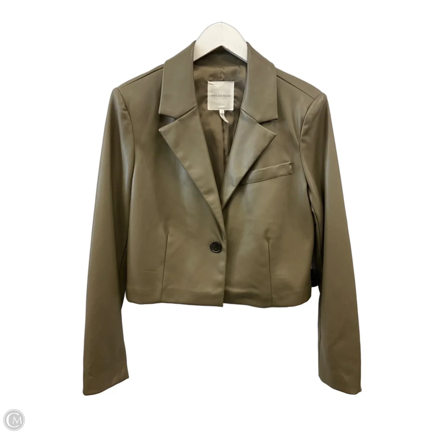 Blazer By Avec Les Filles In Green, Size: S