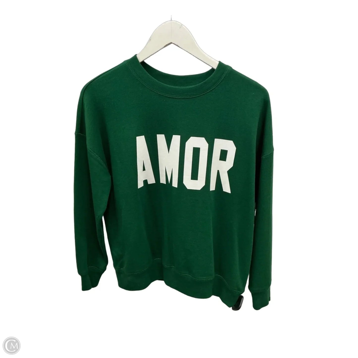 Top Long Sleeve By On 34th In Green, Size: Xs