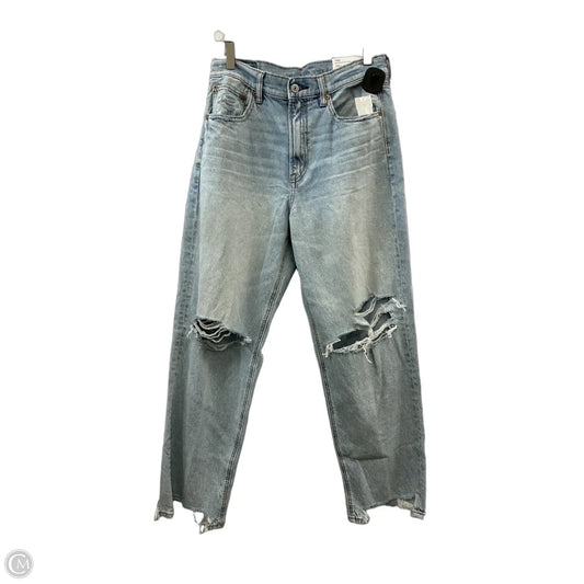 Jeans Boyfriend By American Eagle In Blue Denim, Size: 6