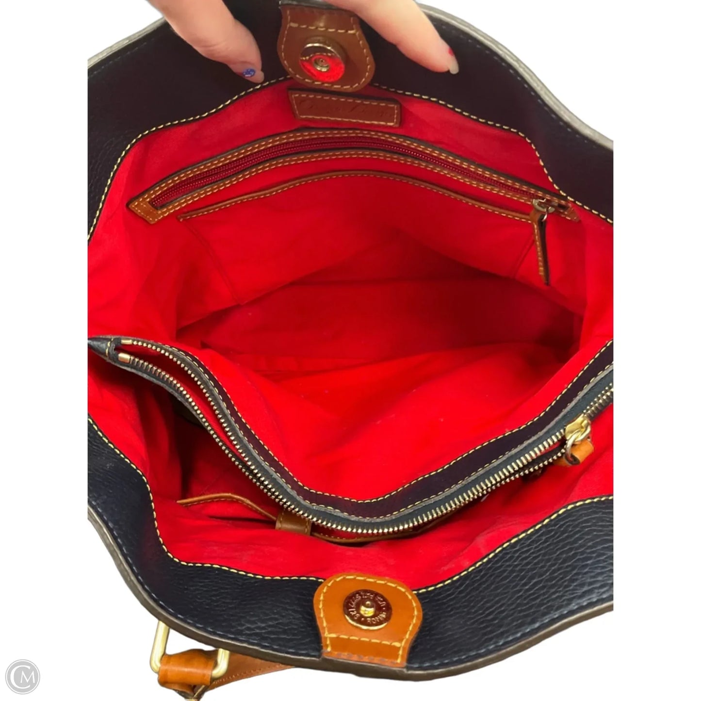 Handbag Designer By Dooney And Bourke, Size: Large