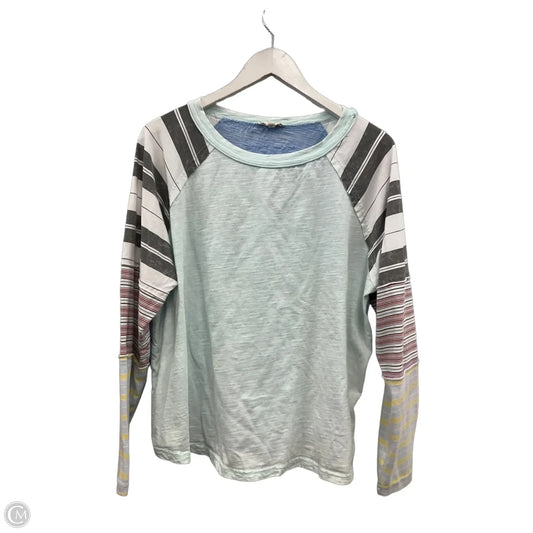 Top Long Sleeve By Easel In Multi-colored, Size: S