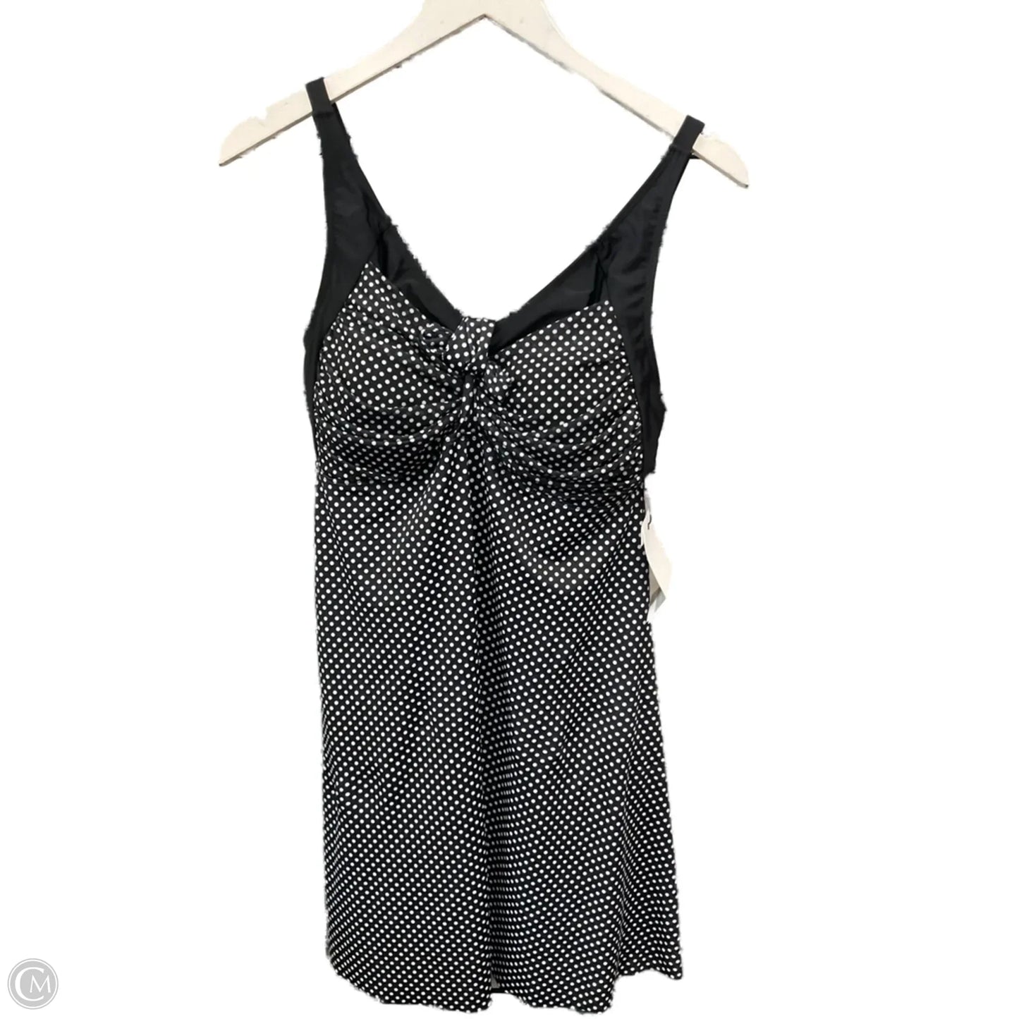 Swimsuit Top By Clothes Mentor In Black, Size: Xl