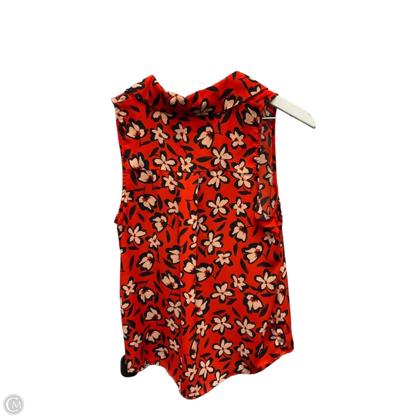 Top Short Sleeve By Who What Wear In Red, Size: Xs